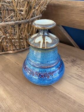 Charles Piatt Vintage Hand Thrown Bud Vase
